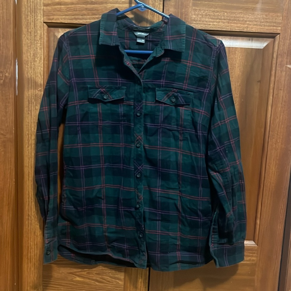 Eddie Bauer Classic Fit Womens Flannel